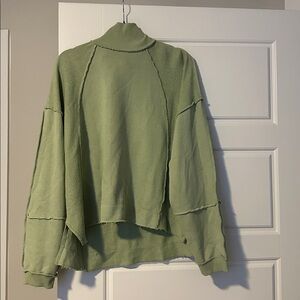 American Eagle Outfitters Green Long Sleeve Top